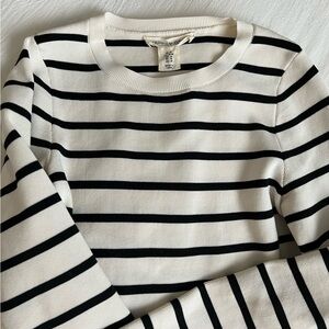 Stripped long sleeve
